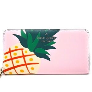 Kate Spade Pink Pineapple Wallet